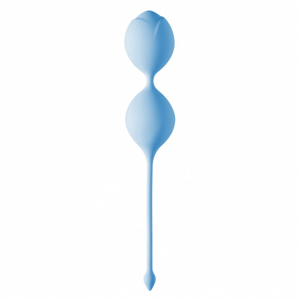 Lola Toys Love Story - Kegel Ball - Fleur-de-lis - Sky Blue - Image 3