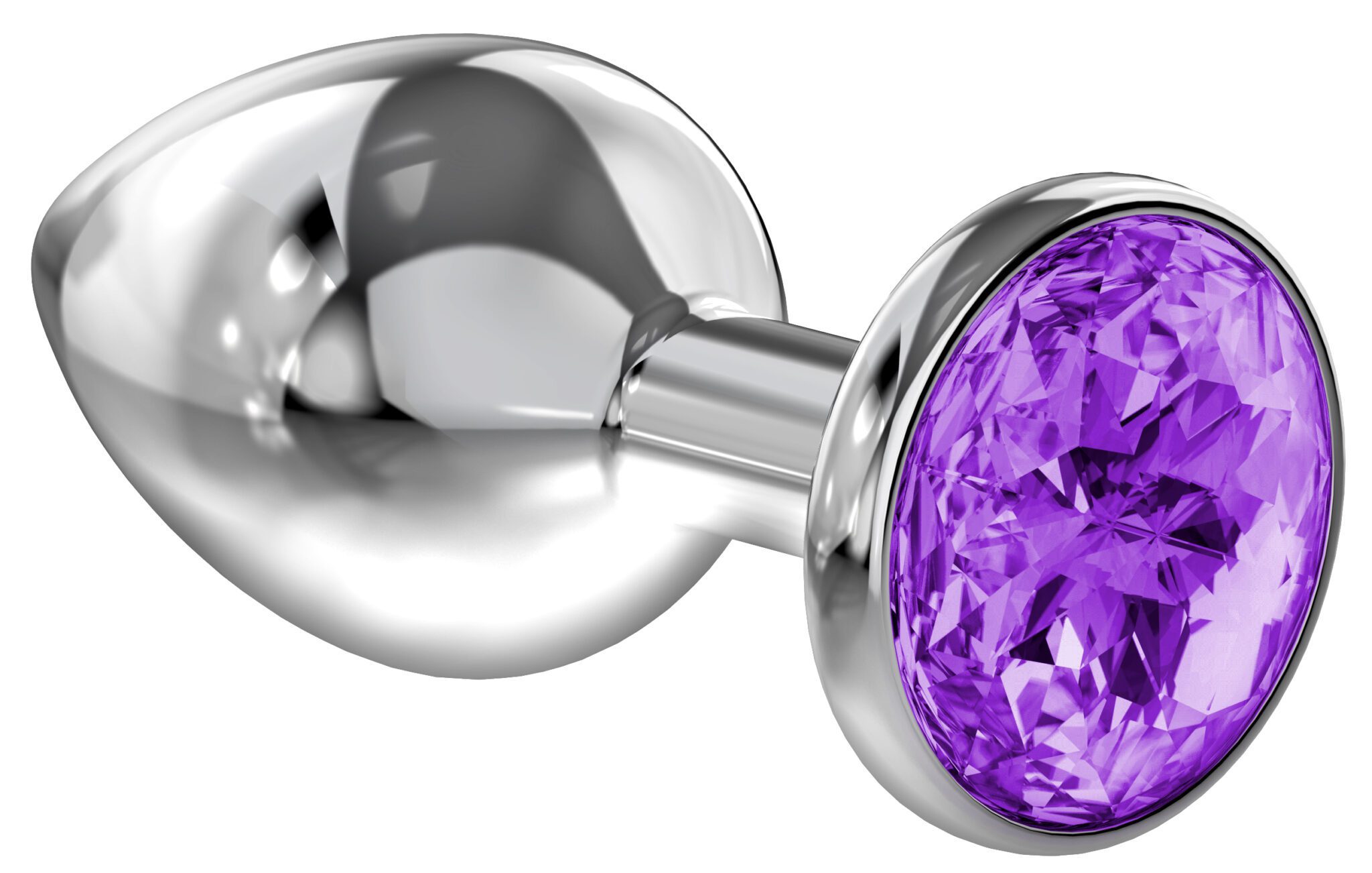 xxl anal plug Precious Metals Silver Butt Plug