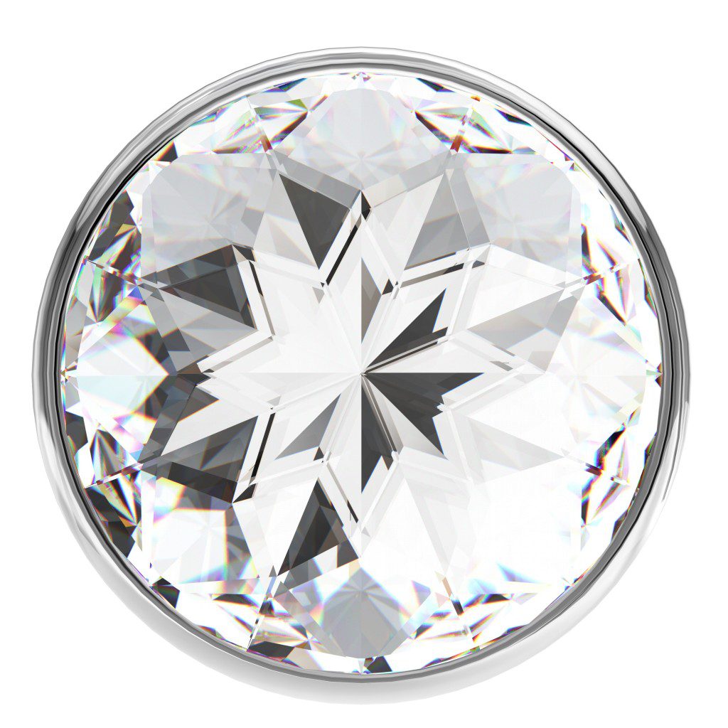 Lola Toys Diamond - Anal Plug - Clear Sparkle Small - Image 4
