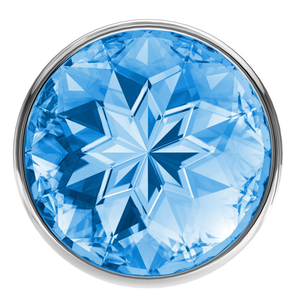 Lola Toys Diamond - Anal Plug - Light blue Sparkle Small - Image 4