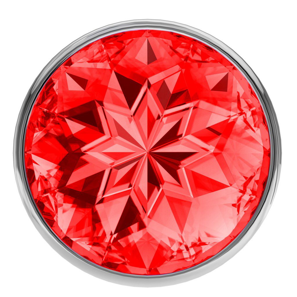 Lola Toys Diamond - Anal Plug - Red Sparkle Small - Image 4