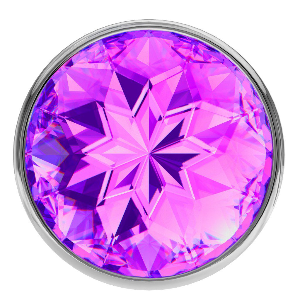 Lola Toys Diamond - Anal Plug - Purple Sparkle Large - Image 4