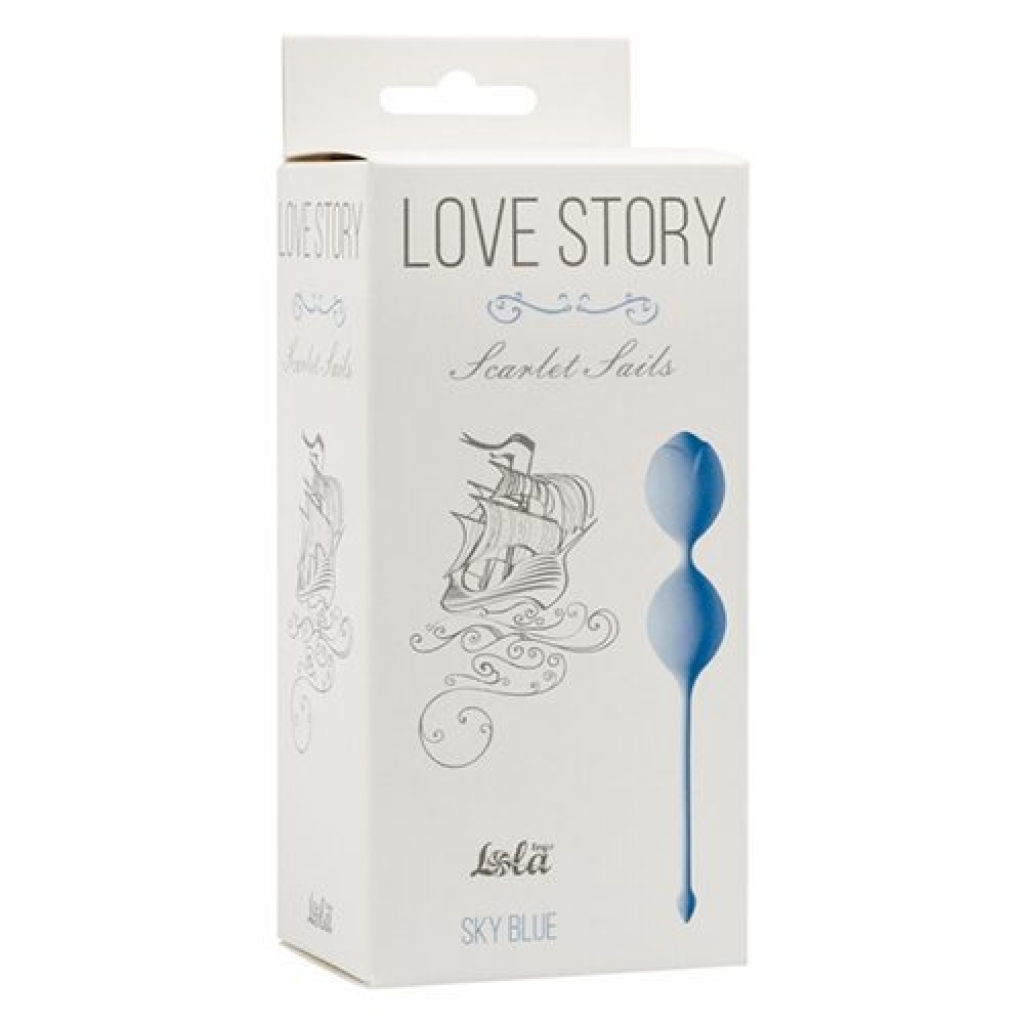 Lola Toys Love Story - Kegel Ball - Scarlet Sails - Sky Blue