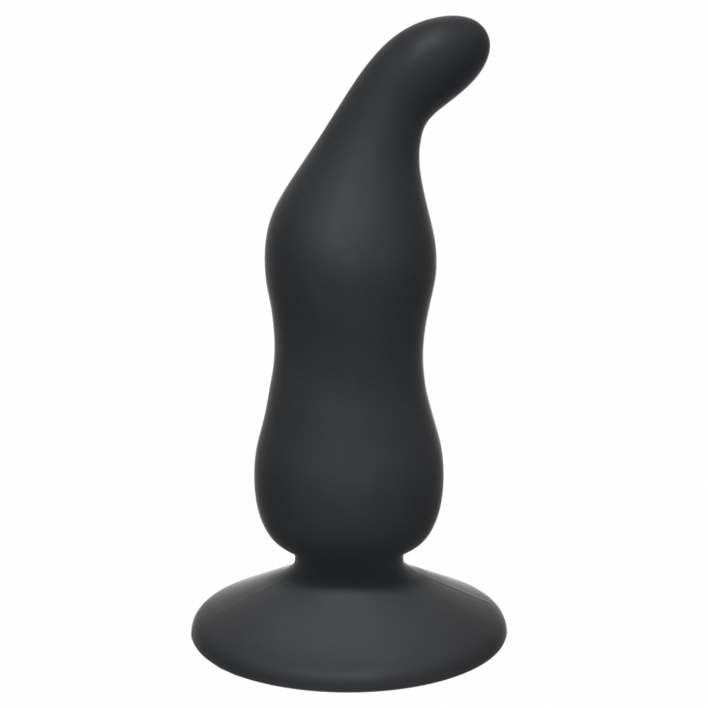 Anal Plug Waved Anal Plug Black - Image 2