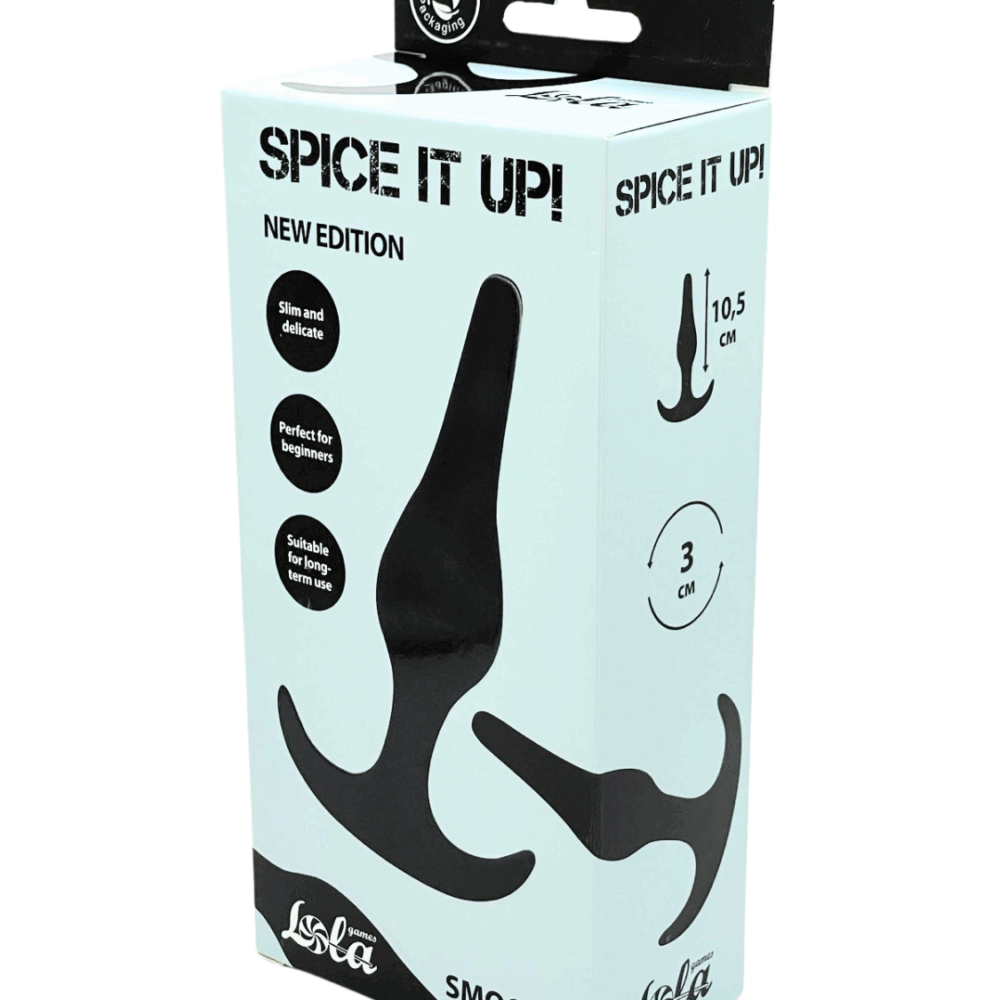 Anal plug Spice it up Smooth Black
