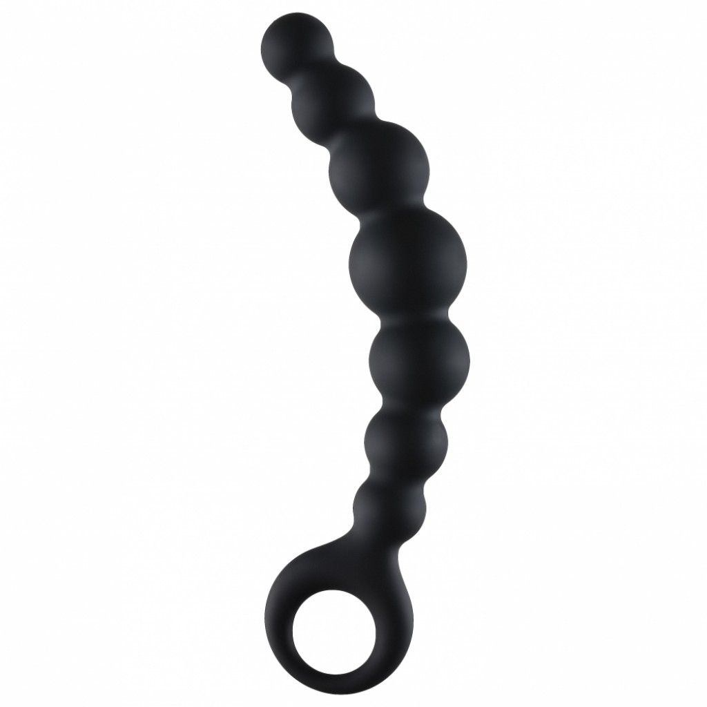 Anal Beads Flexible Wand Black - Image 3