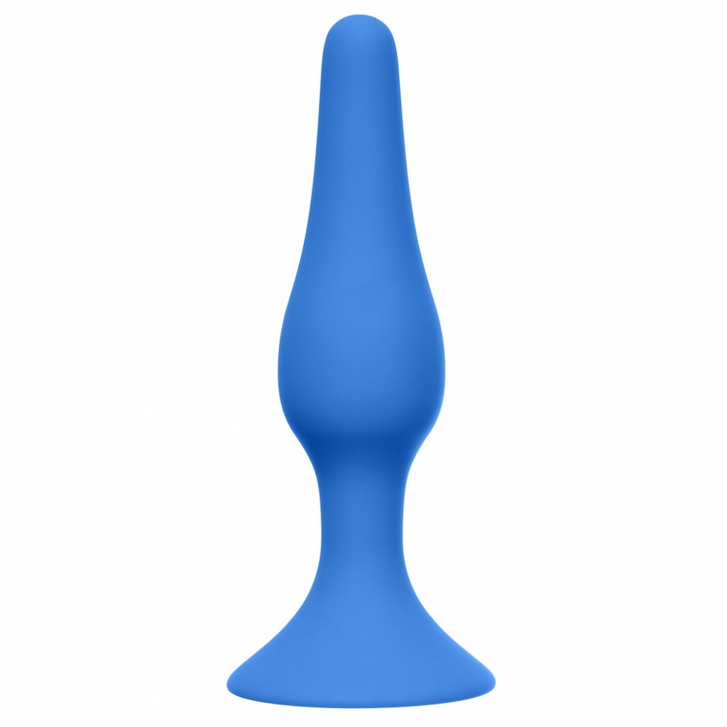 Slim Anal Plug Small Blue - Image 2
