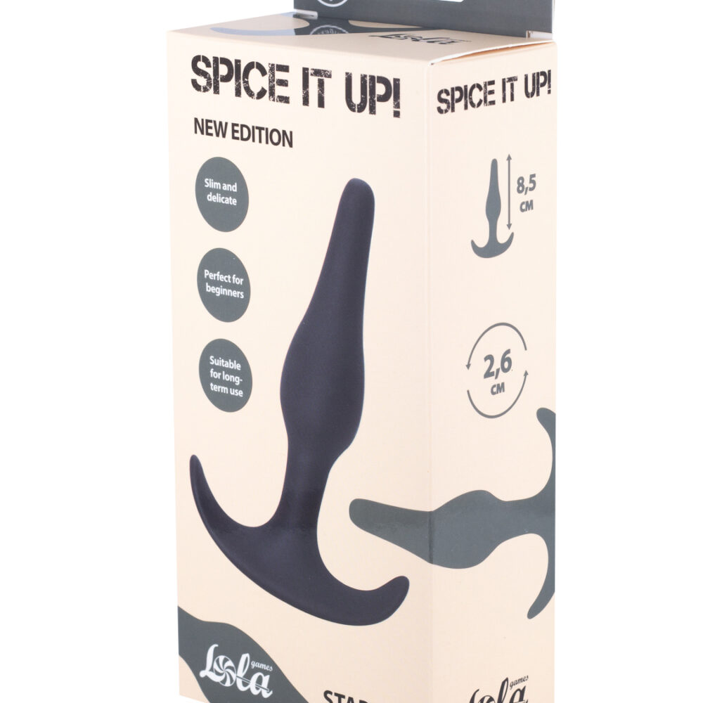 Anal plug Spice it up Starter Dark Grey