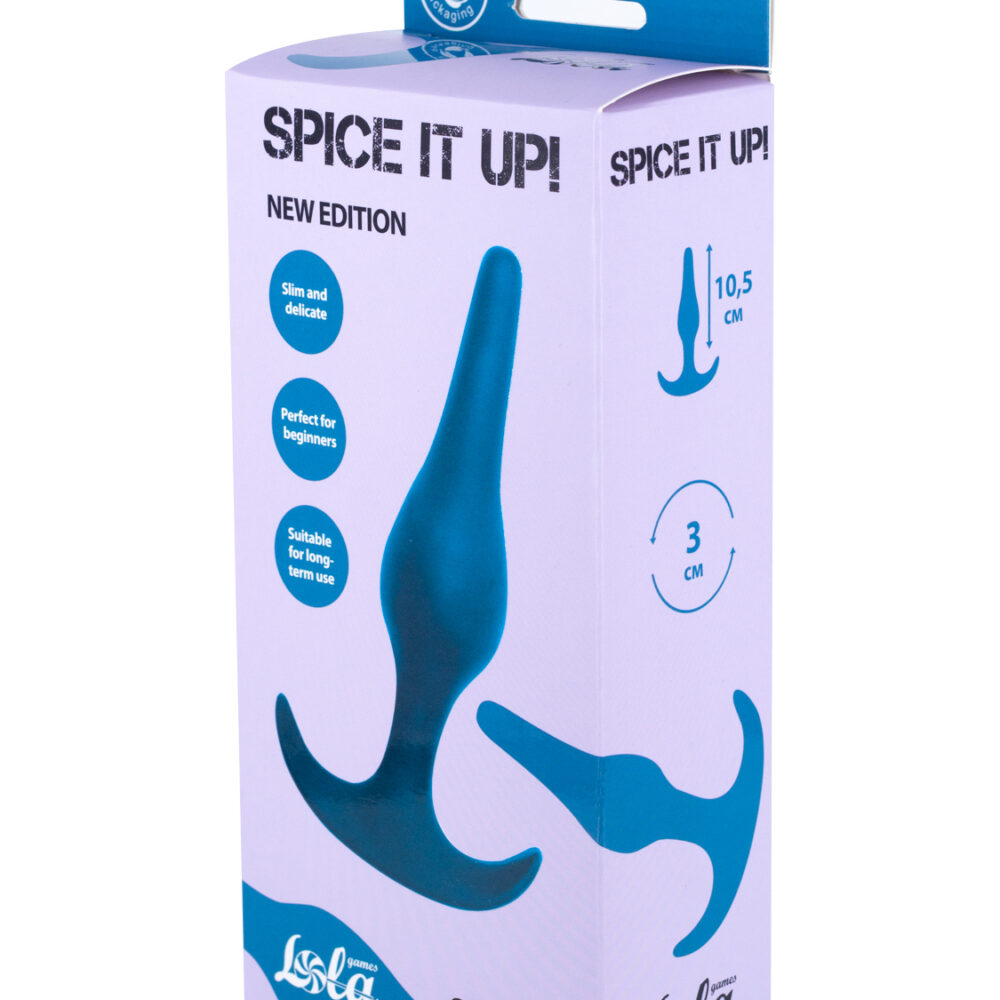 Anal plug Spice it up Smooth Aquamarine