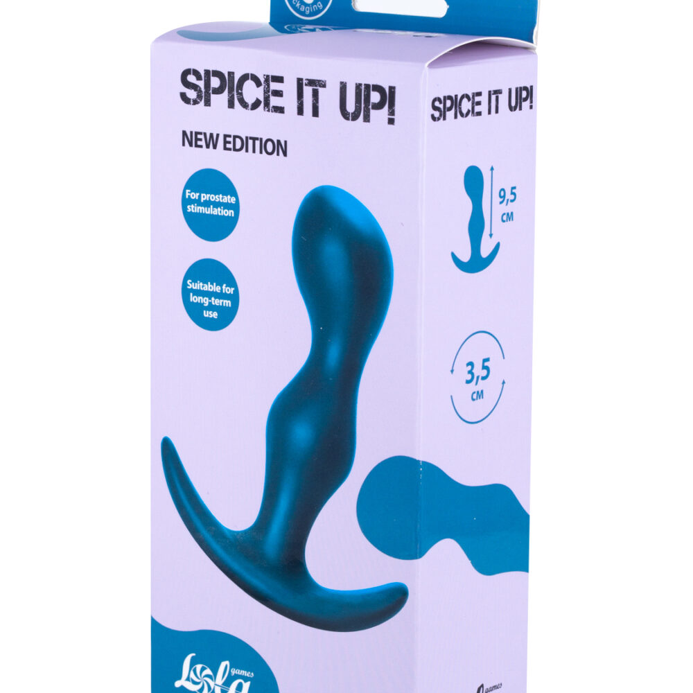 Anal plug Spice it up Classy Dark Aquamarine