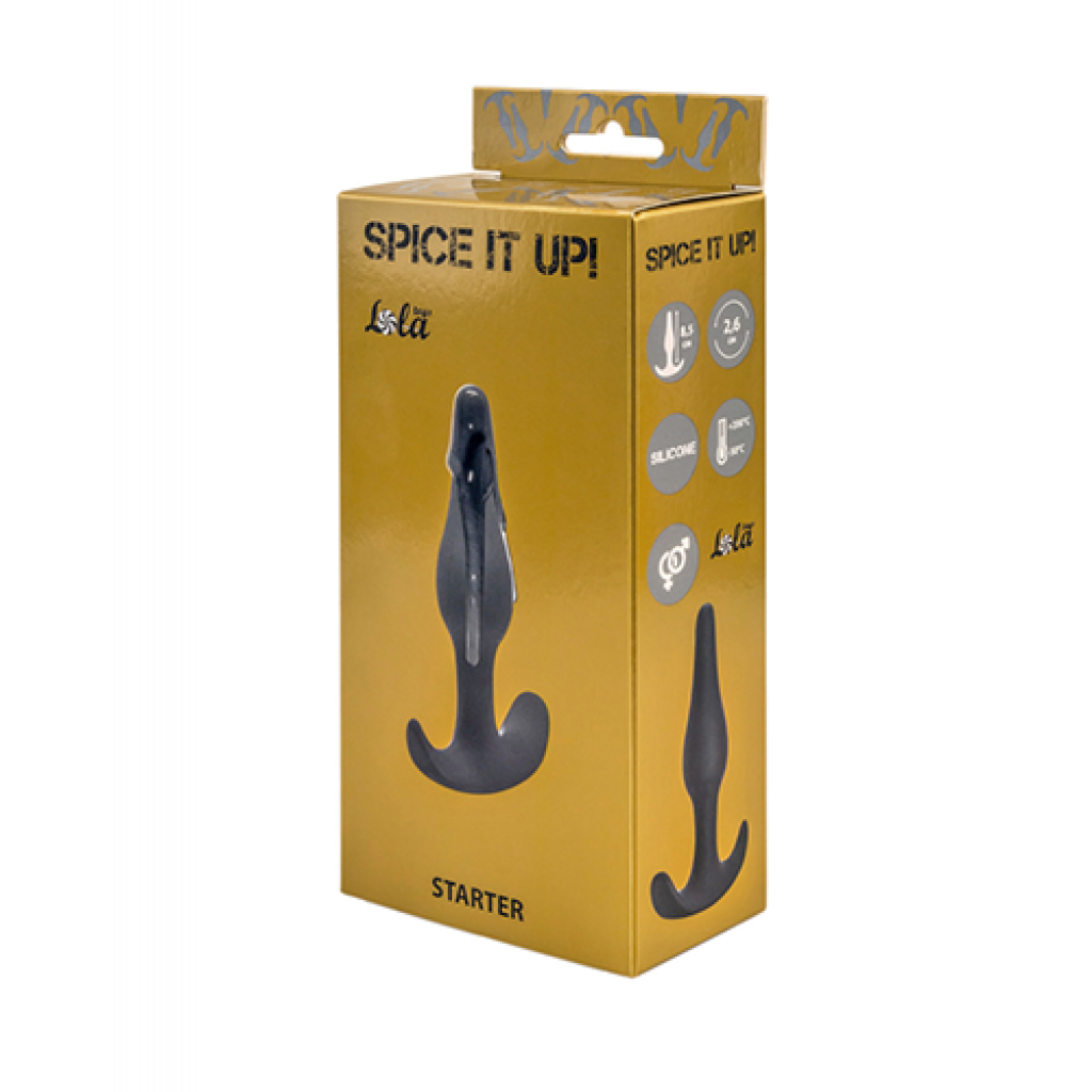 Anal plug Spice it up Starter Dark Grey