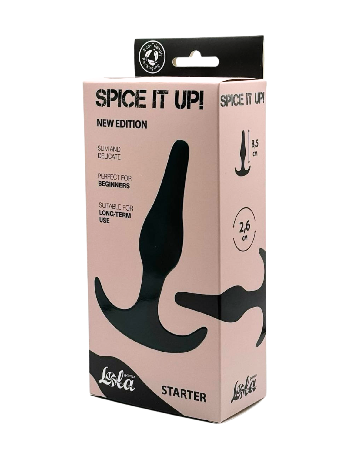 Anal plug Spice it up Starter Black