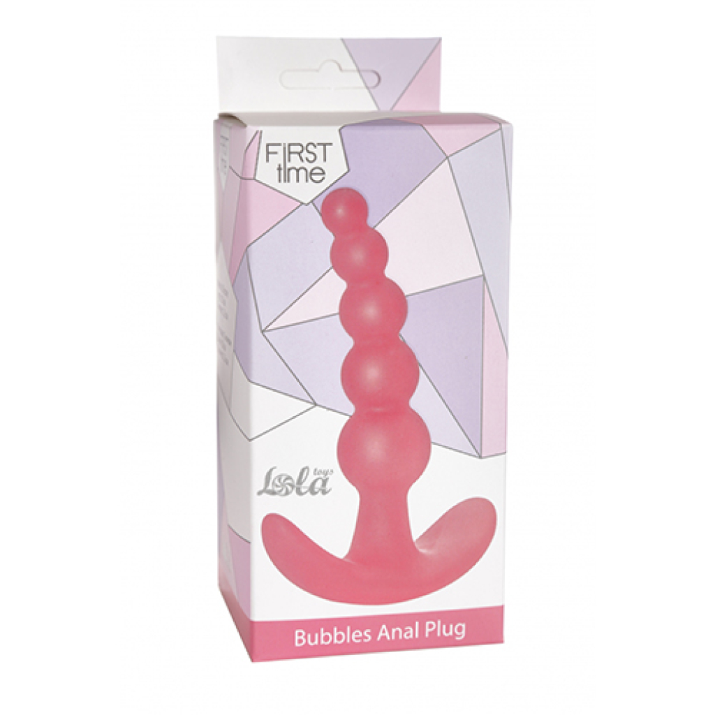  Bubbles Anal Plug Pink