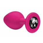 Anal plug Emotions Cutie Small Pink black crystal - Image 2