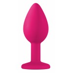 Anal plug Emotions Cutie Small Pink black crystal - Image 3