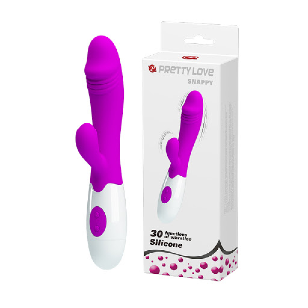 PRETTY LOVE - Snappy Vibrator - Purple