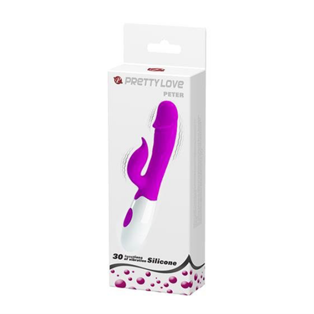 PRETTY LOVE - PETER, 30 function Vibrator Purple