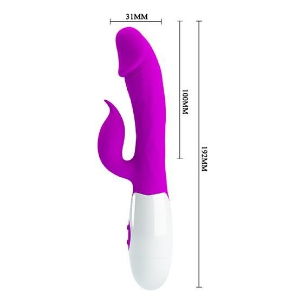 PRETTY LOVE - PETER, 30 function Vibrator Purple - Image 2