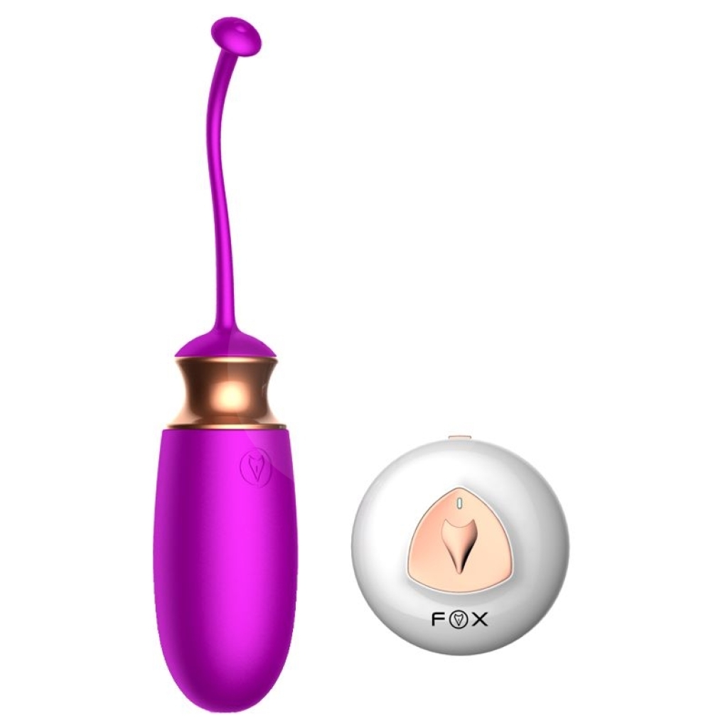 FOXSHOW - M1-1 - Remote controlled stimulating egg - Purple