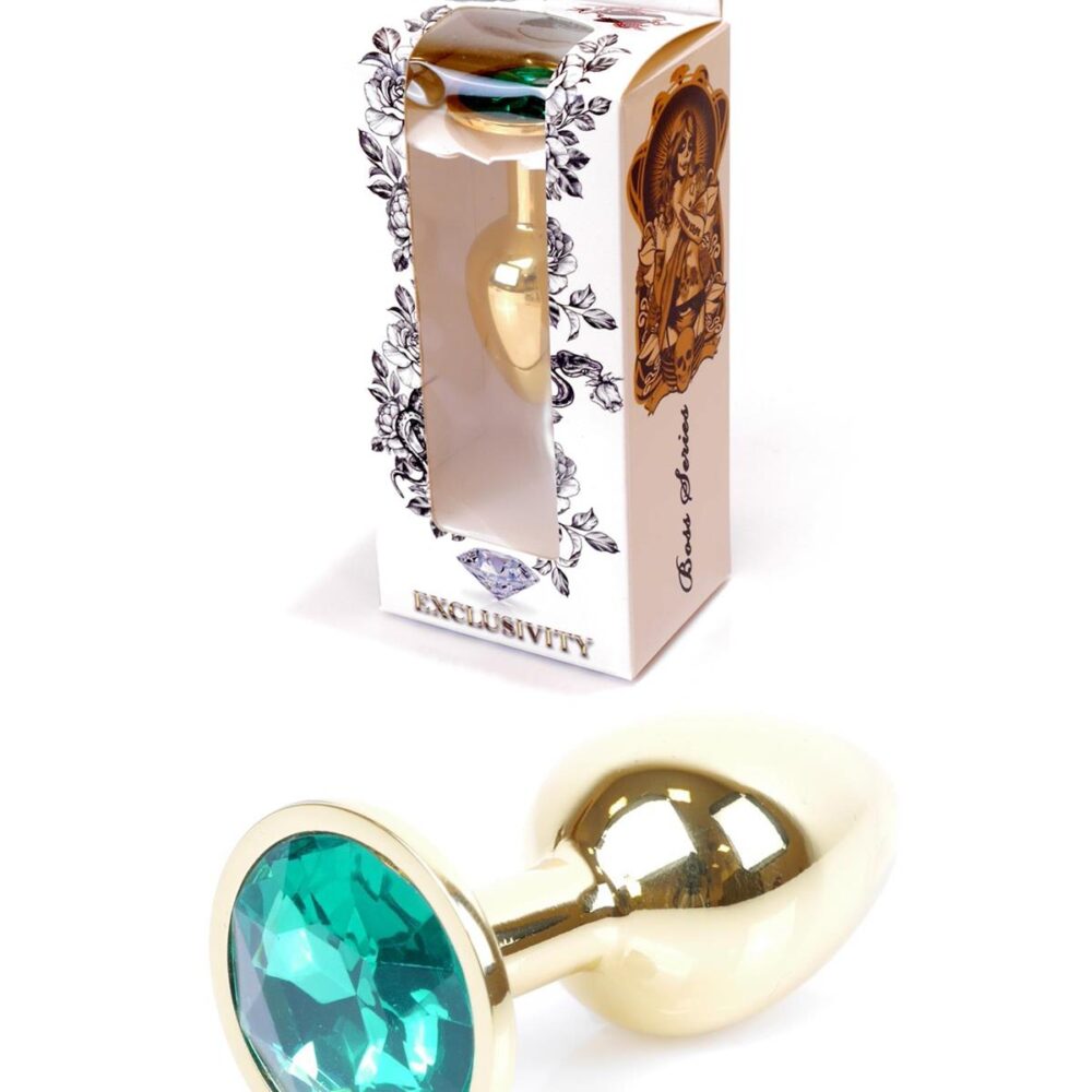 Gold Plug - Jewellery - Green