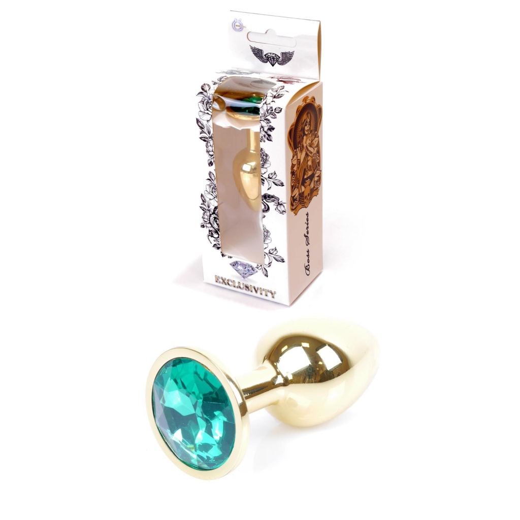 Gold Plug - Jewellery - Green