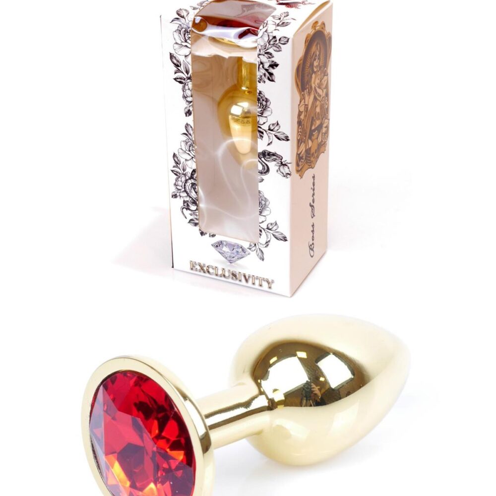 Gold Plug - Jewellery - Red