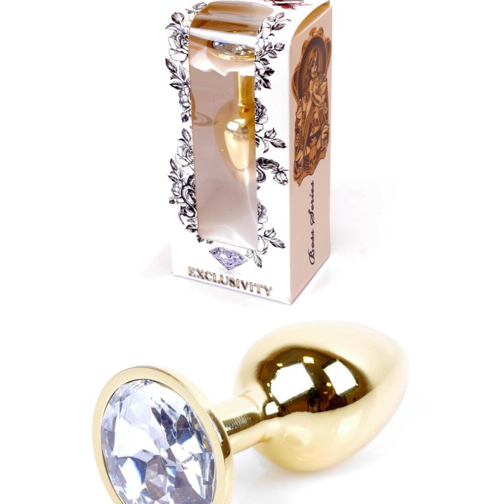 Gold Plug - Jewellery - Clear