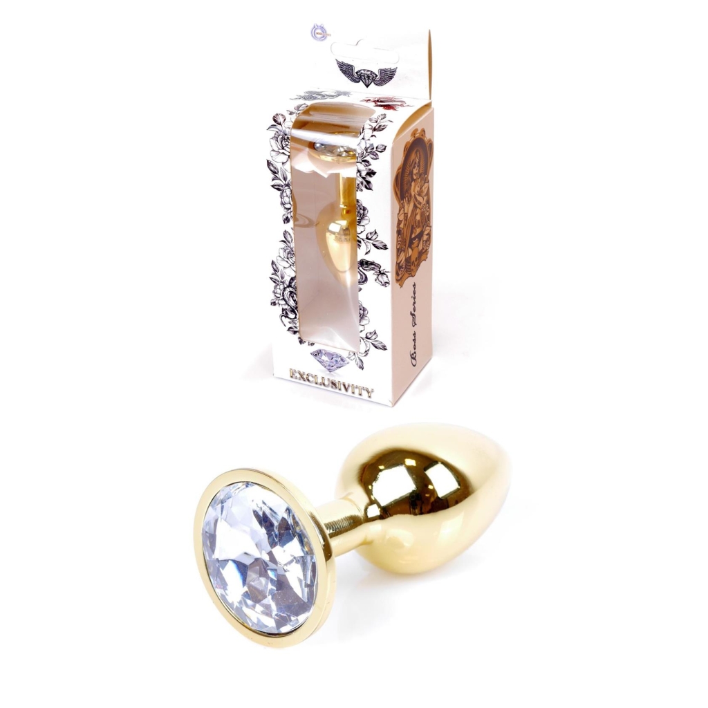 Gold Plug - Jewellery - Clear