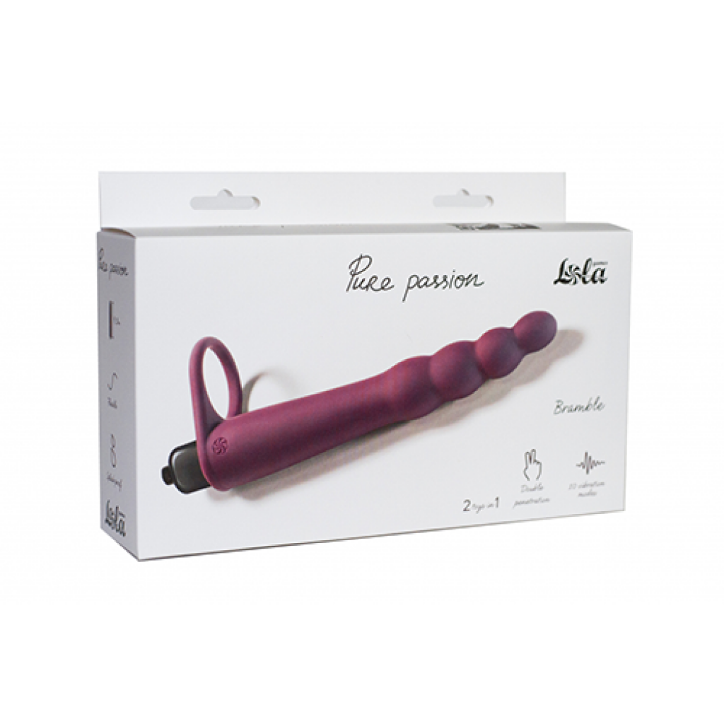 Strap-on Pure Passion Bramble Wine red