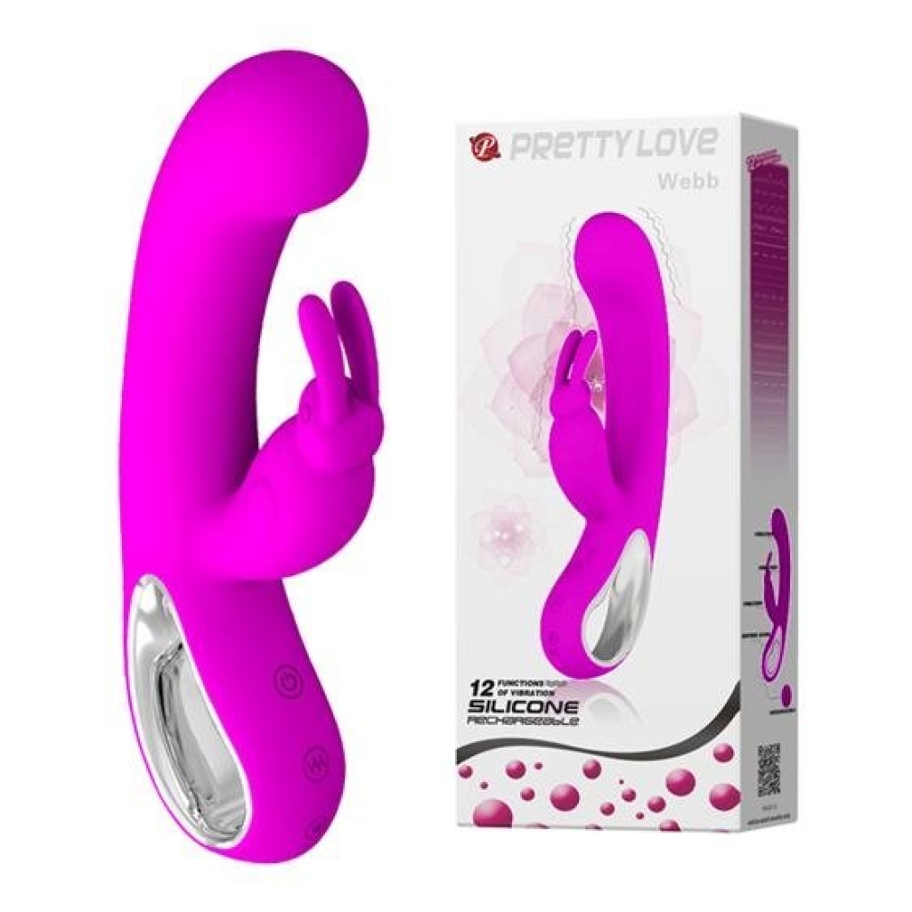 PRETTY LOVE - Webb Vibrator - Purple