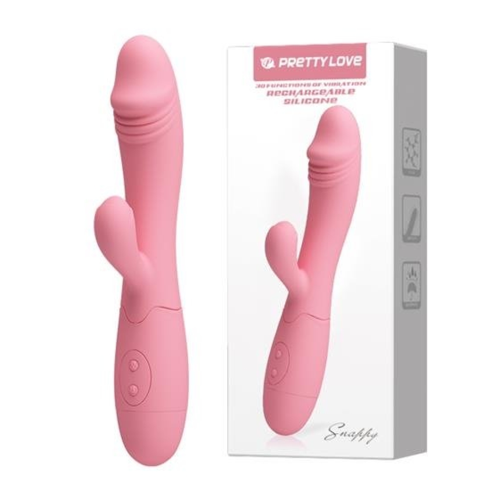 PRETTY LOVE - Snappy Vibrator - Light Pink