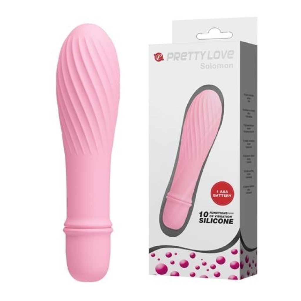 PRETTY LOVE - Solomon Vibrator - Light Pink