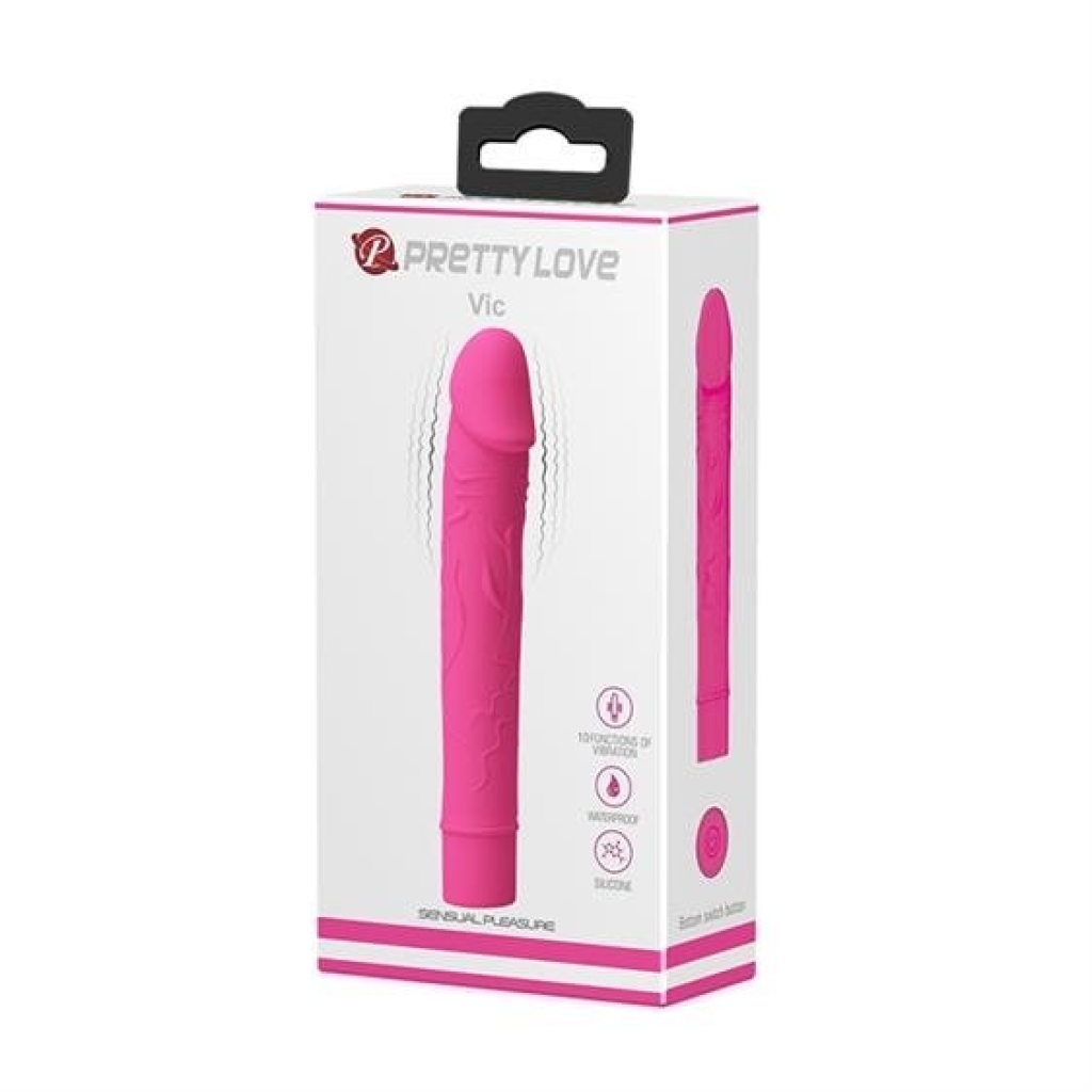 PRETTY LOVE - Vic Vibrator - Pink