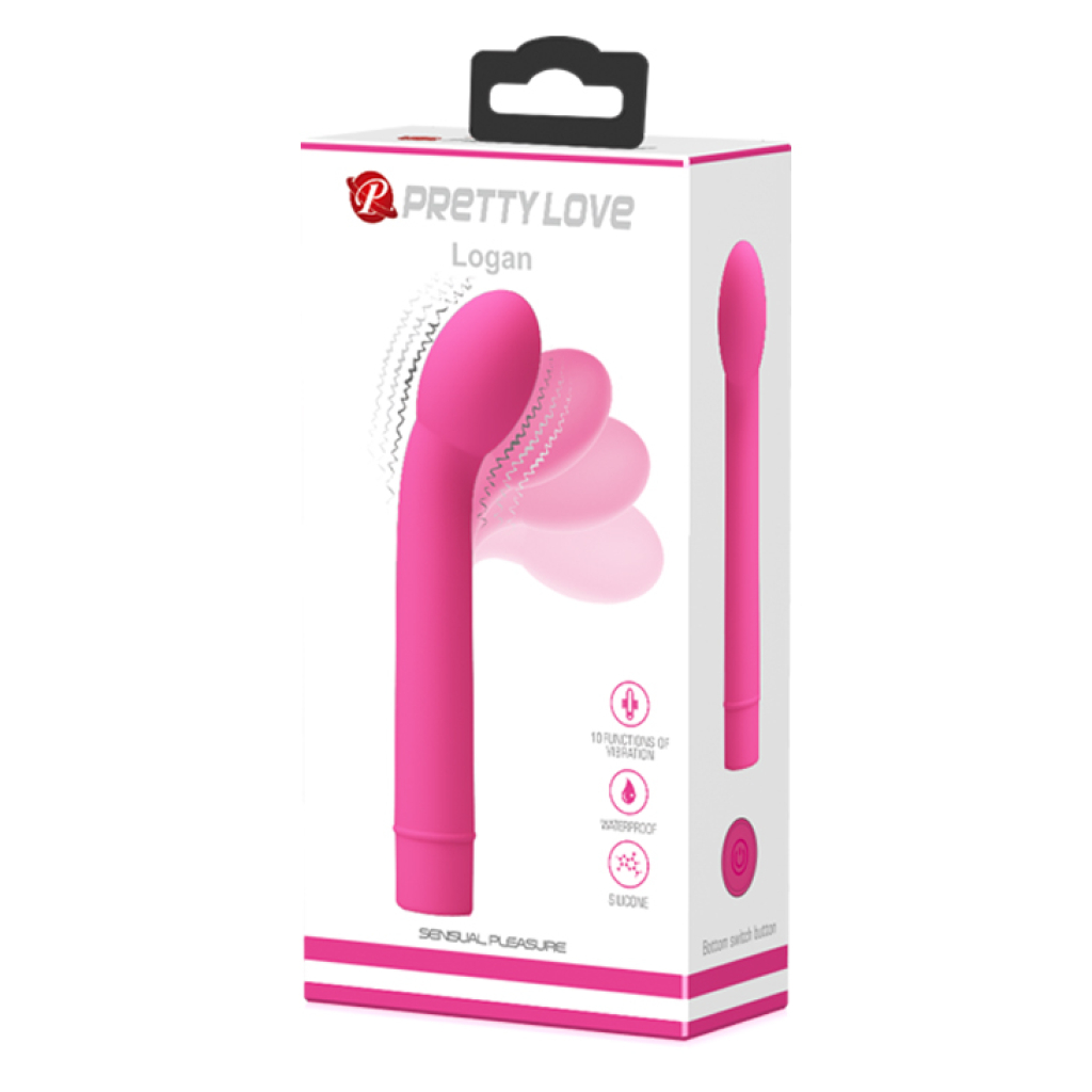 PRETTY LOVE - Logan Vibrator Pink