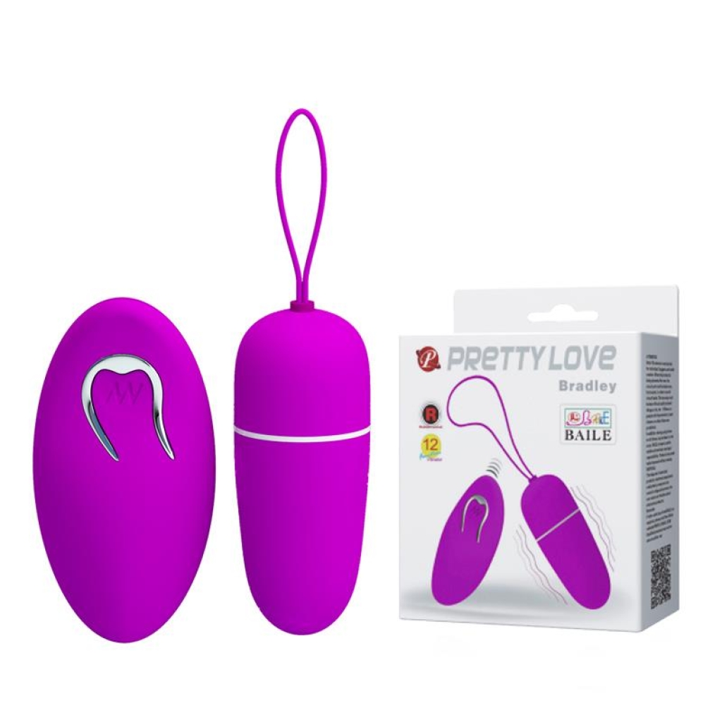 PRETTY LOVE - Bradley Wireless egg vibro - pink