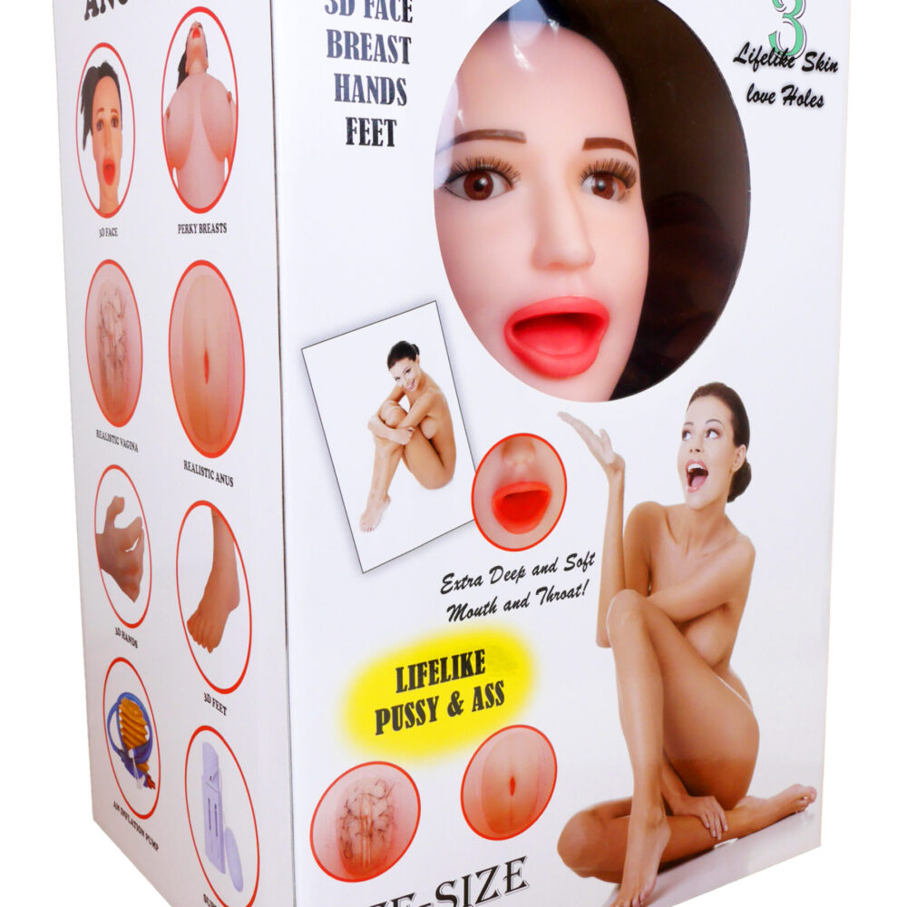 Lalka- ANGELINA 3D - Vibrating