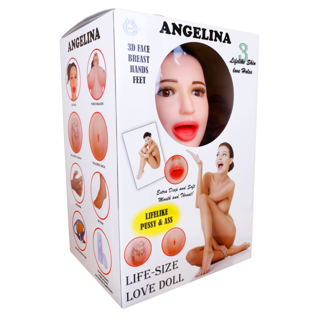 Lalka- ANGELINA 3D - Vibrating