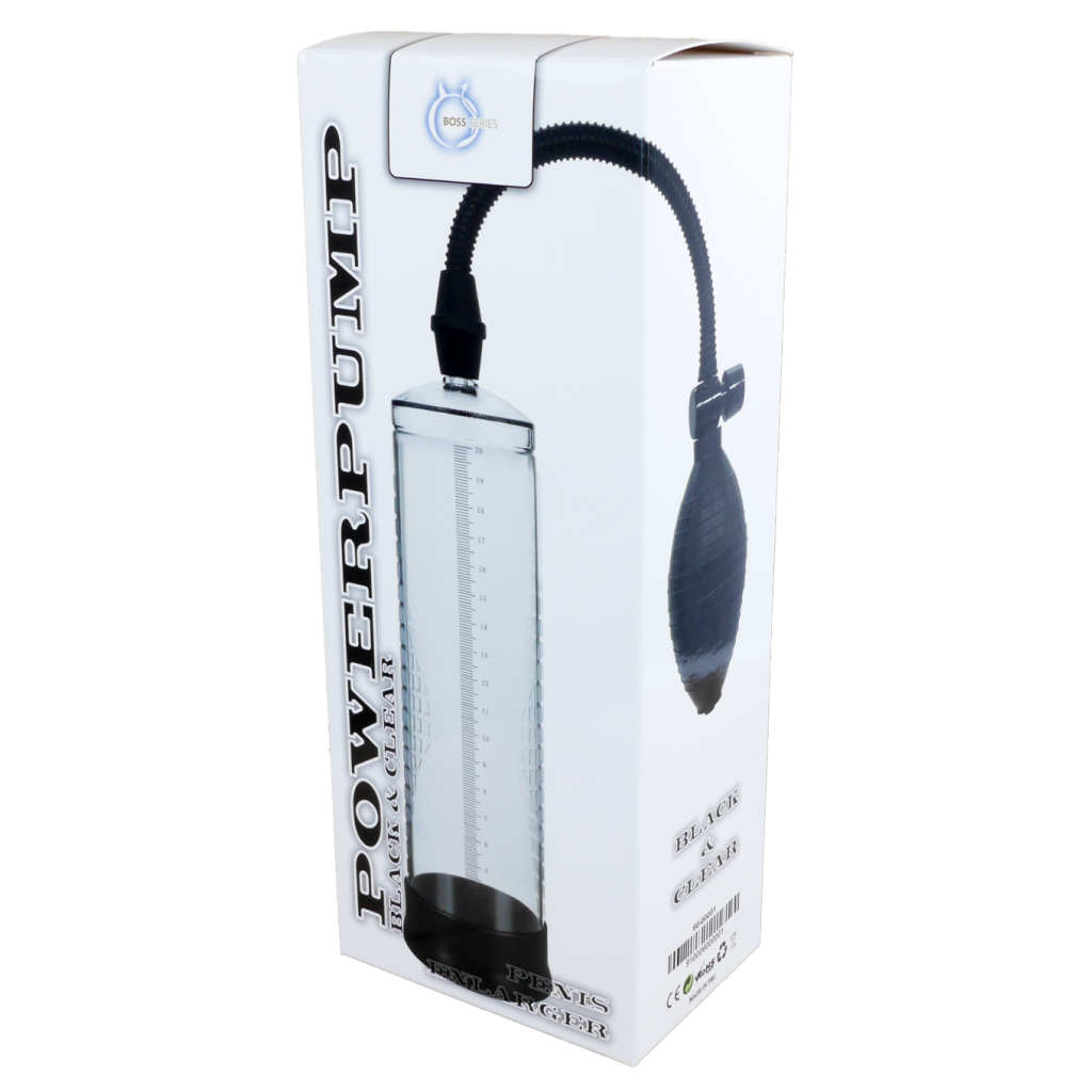 Pompka-Powerpump - Black&Clear