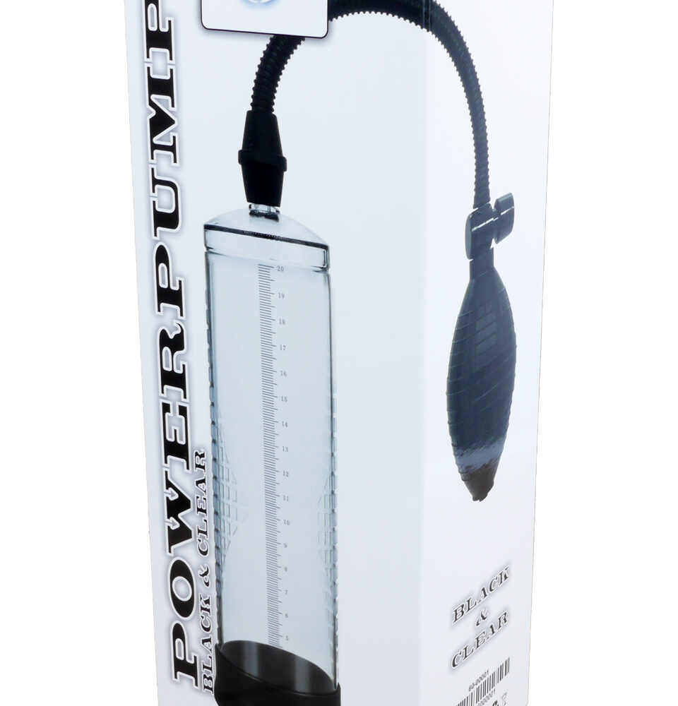 Pompka-Powerpump - Black&Clear