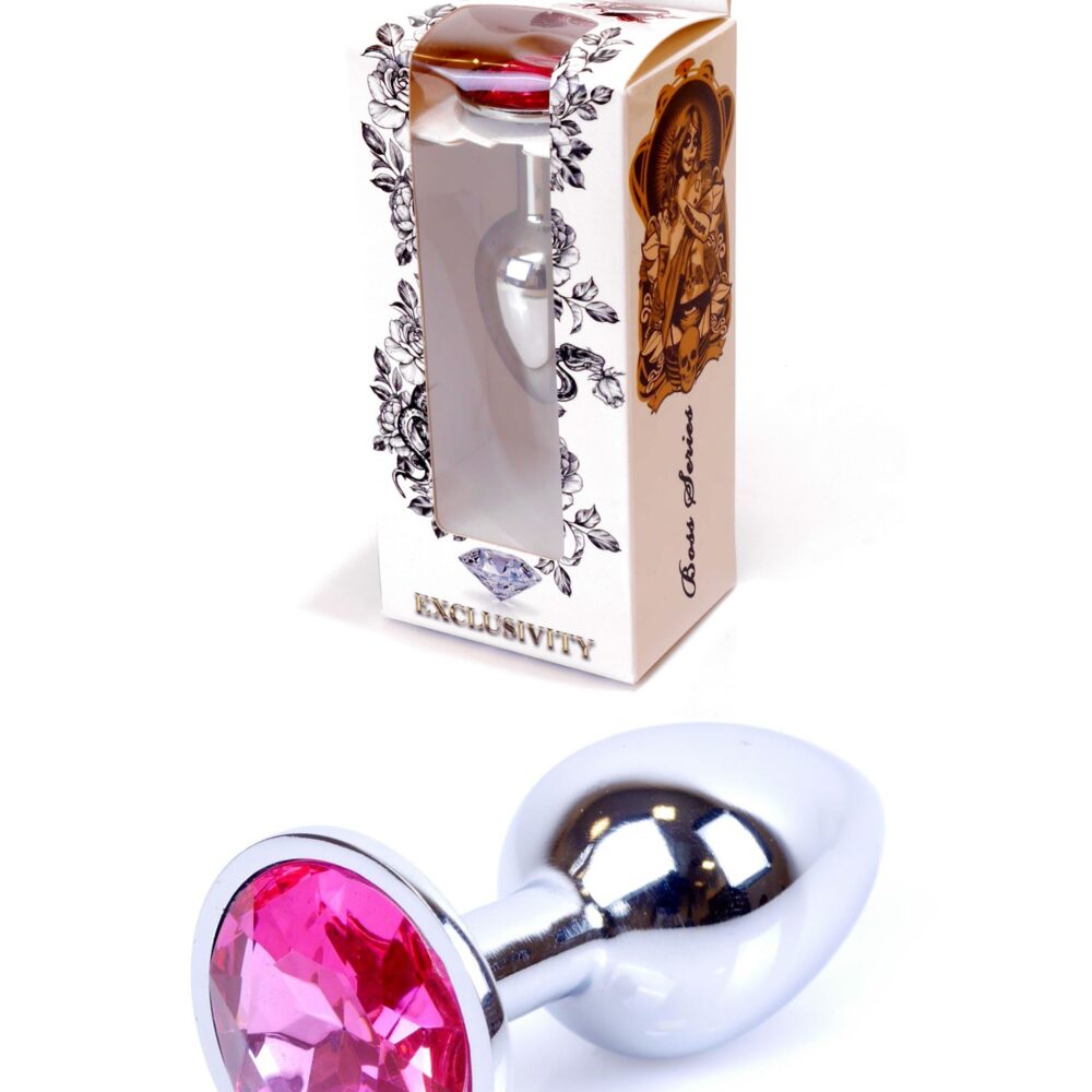 Plug-Jawellery Silver PLUG- Pink