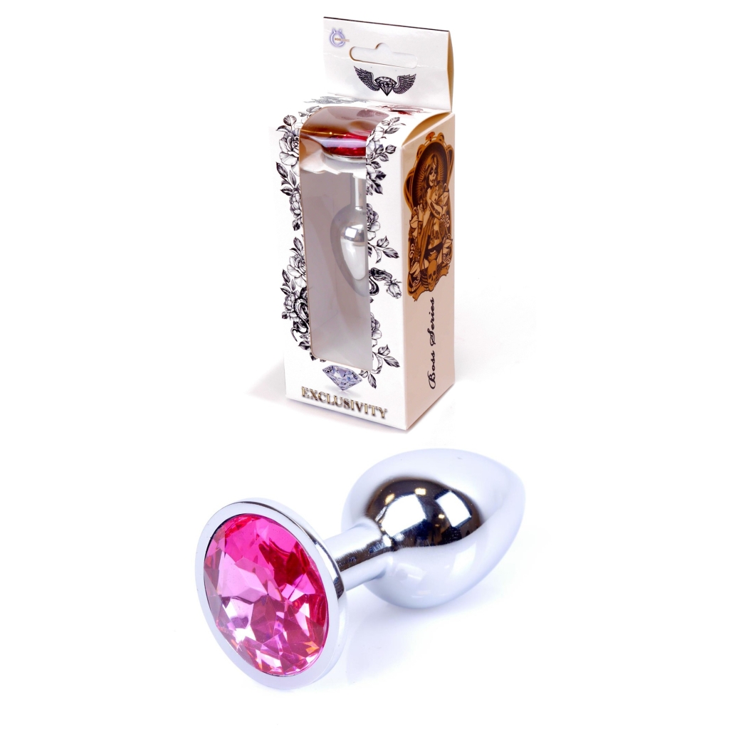 Plug-Jawellery Silver PLUG- Pink