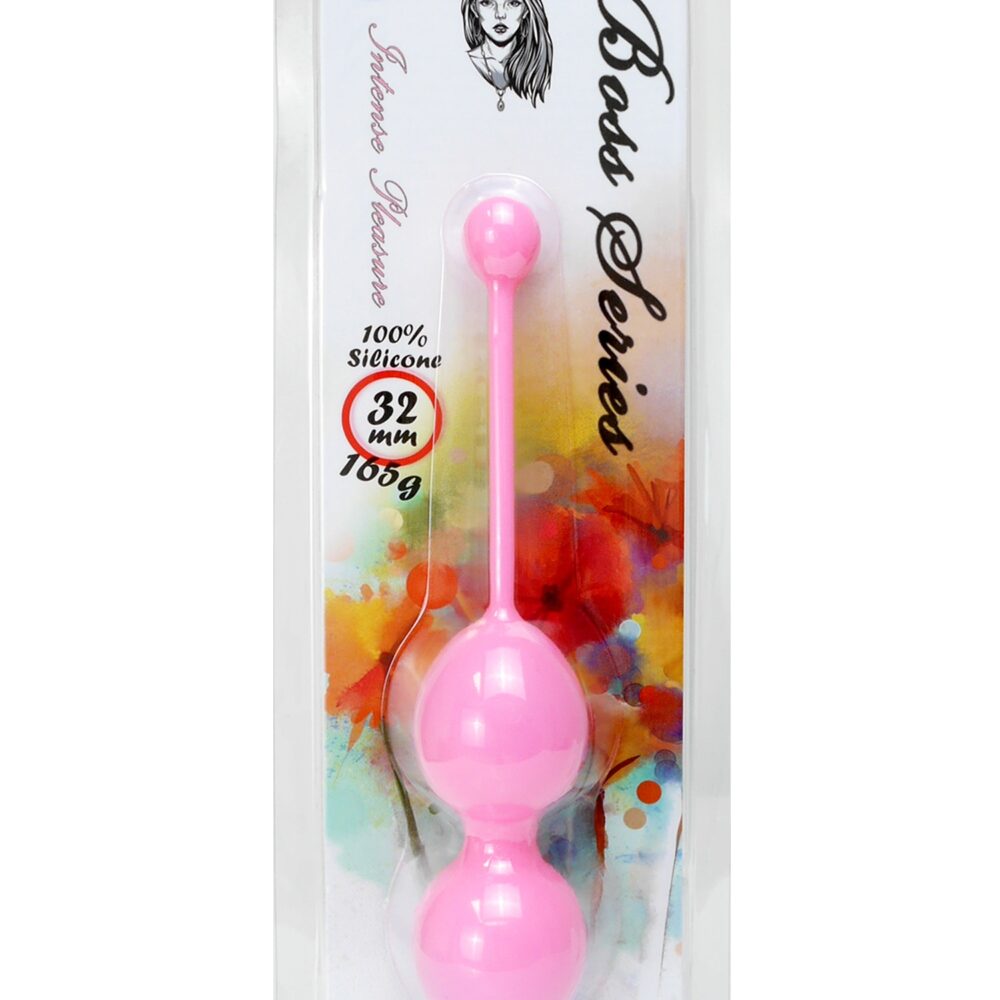 Silicone Kegel Balls 36mm 165g Pink - Boss Series