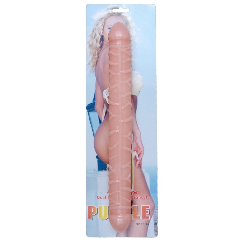 Dildo-Flexible Double Dong - Skin