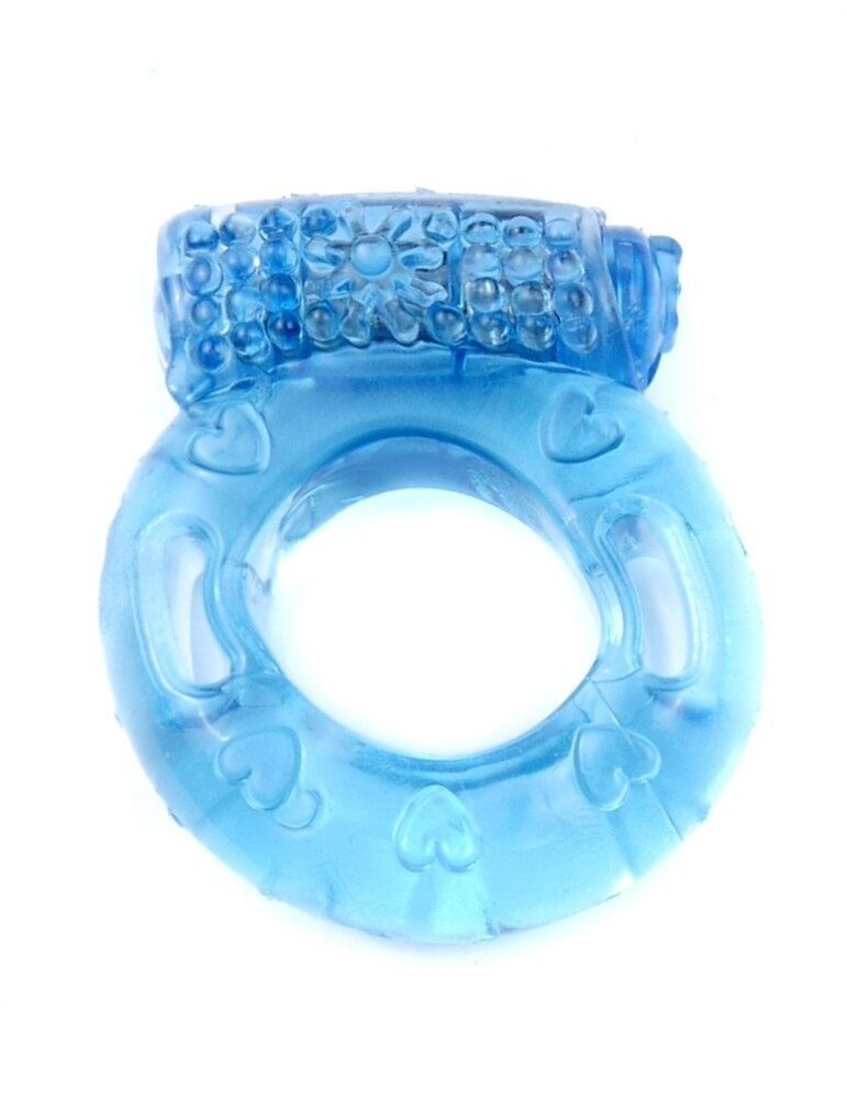Pierścień-Vibrating CockRing Blue