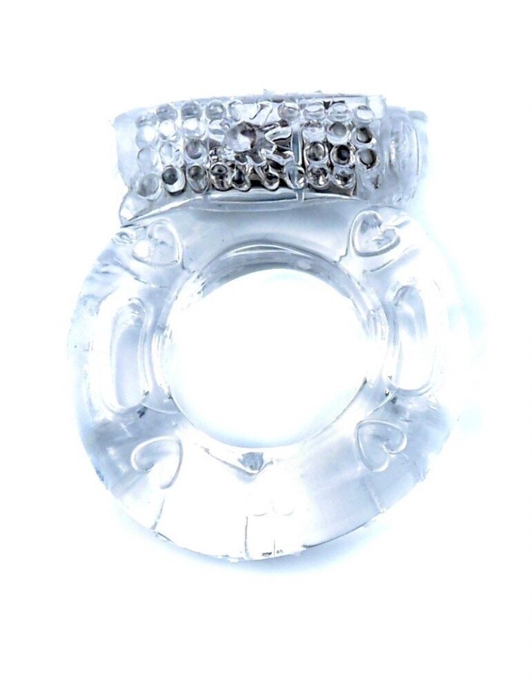Pierścień-Vibrating CockRing Clear