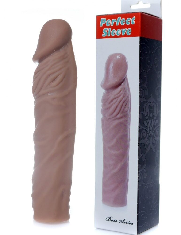 Stimulator-Perfect Sleeve Mulatto - extends 4 cm