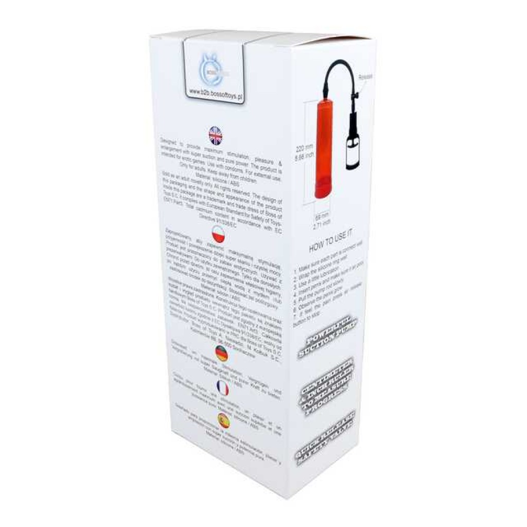 Pompka-Powerpump MAX - Red - Image 4