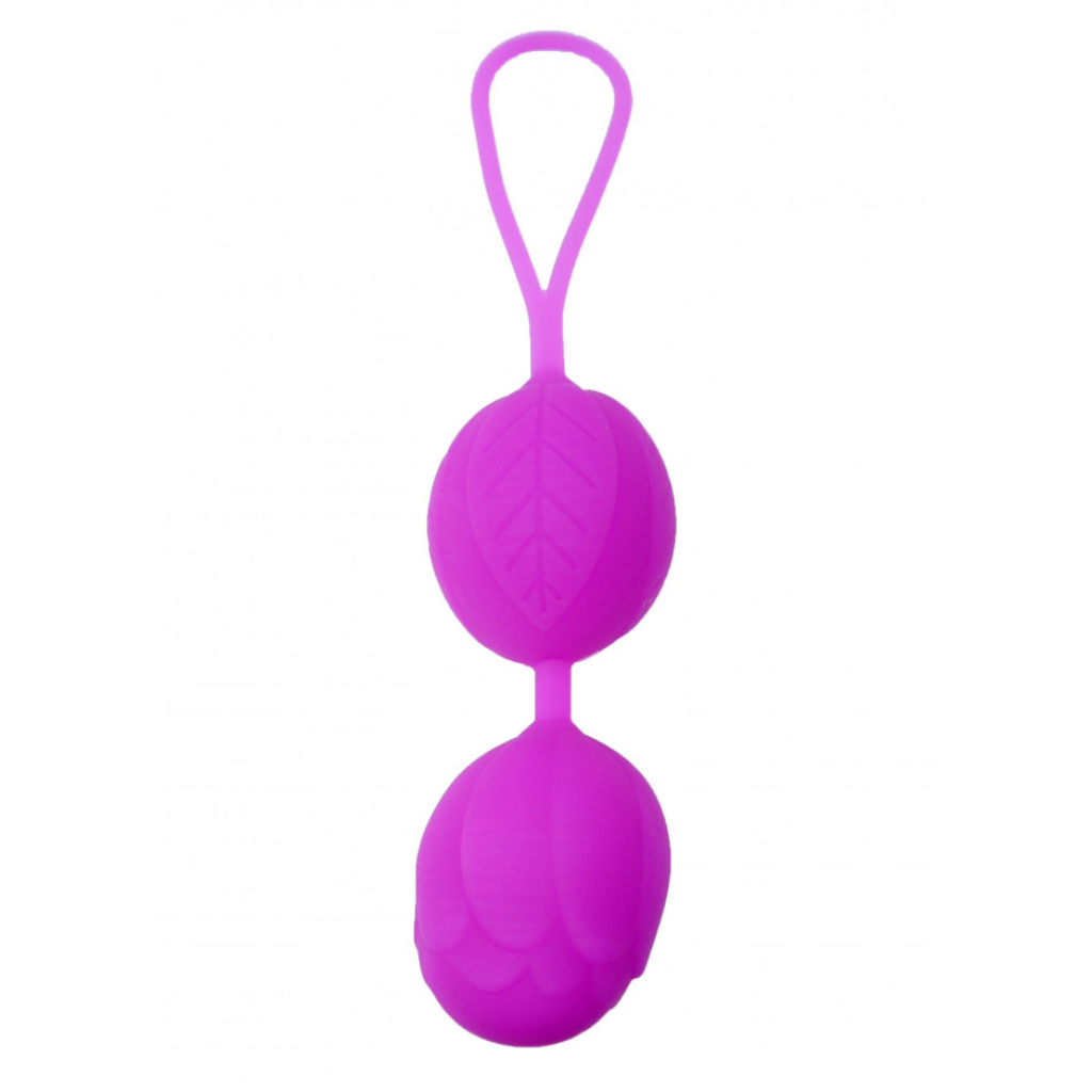 Kulki-Silicone Kegel Balls Purple