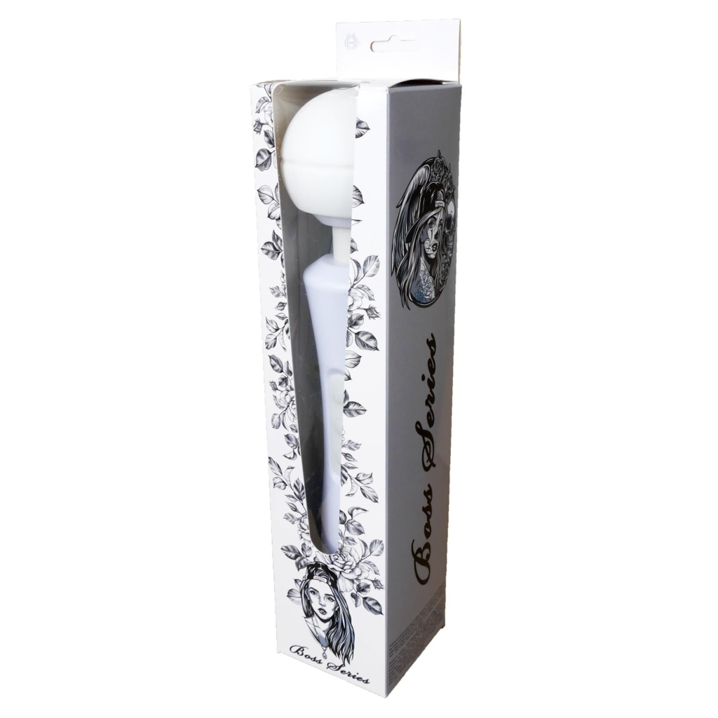Stimulator-Massager Ultra Powerful -Big USB White 20 Function