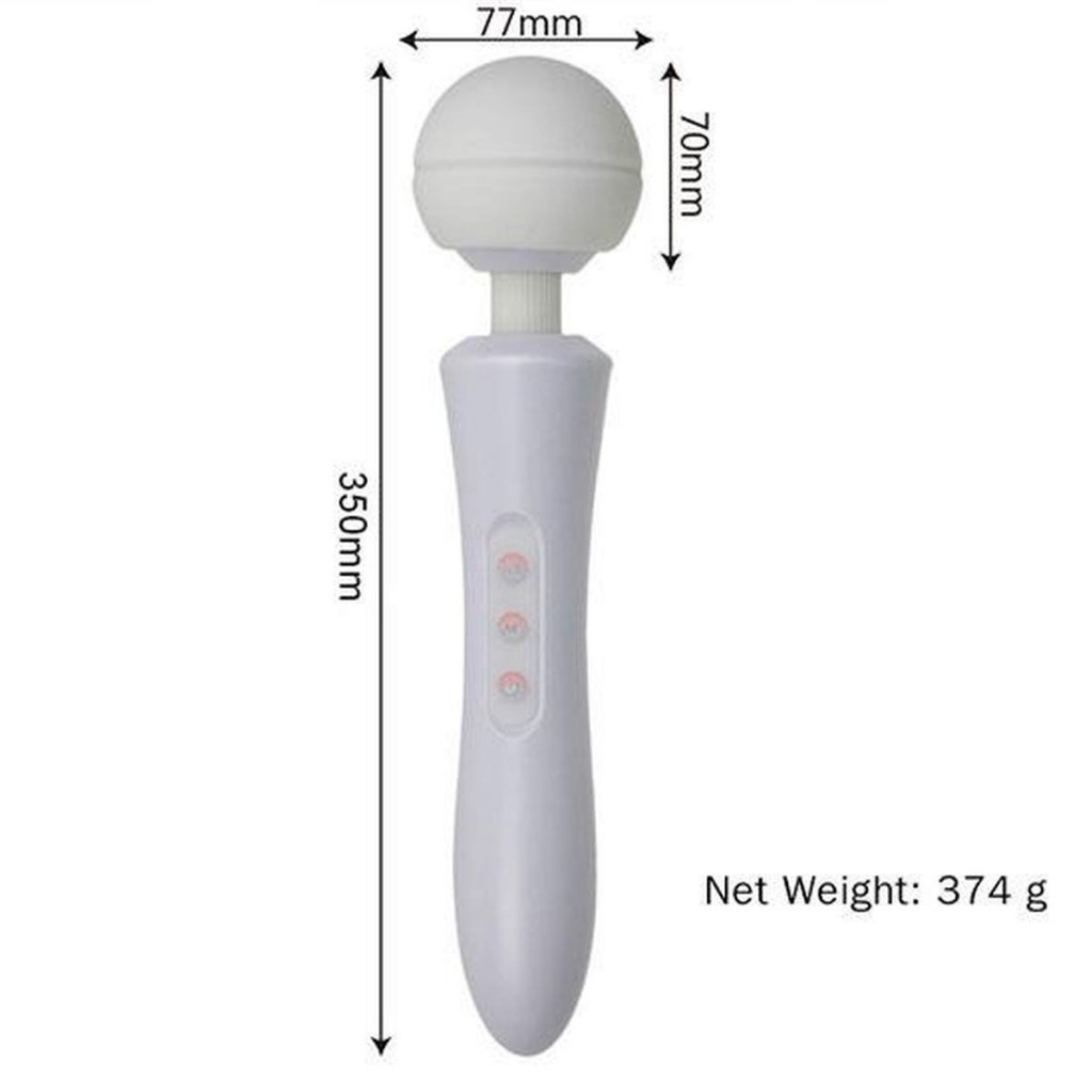 Stimulator-Massager Ultra Powerful -Big USB White 20 Function - Image 3